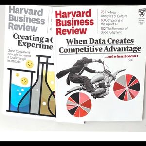 Harvard Business Review Magazines Lot 2